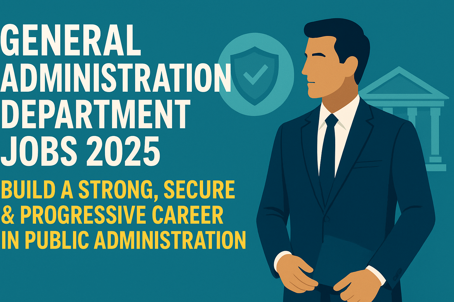 General Administration Department Jobs 2025 – Build a Strong, Secure & Progressive Career in Public Administration