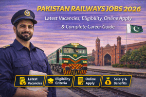 Pakistan Railways Jobs 2026 – Latest Vacancies, Eligibility, Online Apply & Complete Career Guide