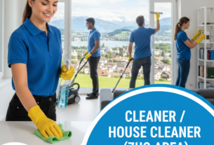 Cleaner / House Cleaner (Zug Area) – Immediate Start- job post Rundil Services