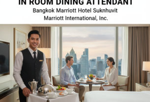 In-Room Dining Attendant – Bangkok Marriott Hotel Sukhumvit