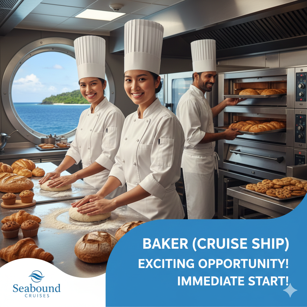 Baker (Cruise Ship)- job post Selection Book Ciudad de México, CDMX crea una cuenta de Indeed antes de continuar a la página web de la empresa.