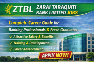 Zarai Taraqiati Bank Limited Jobs – Complete Career Guide for Banking Professionals & Fresh Graduates