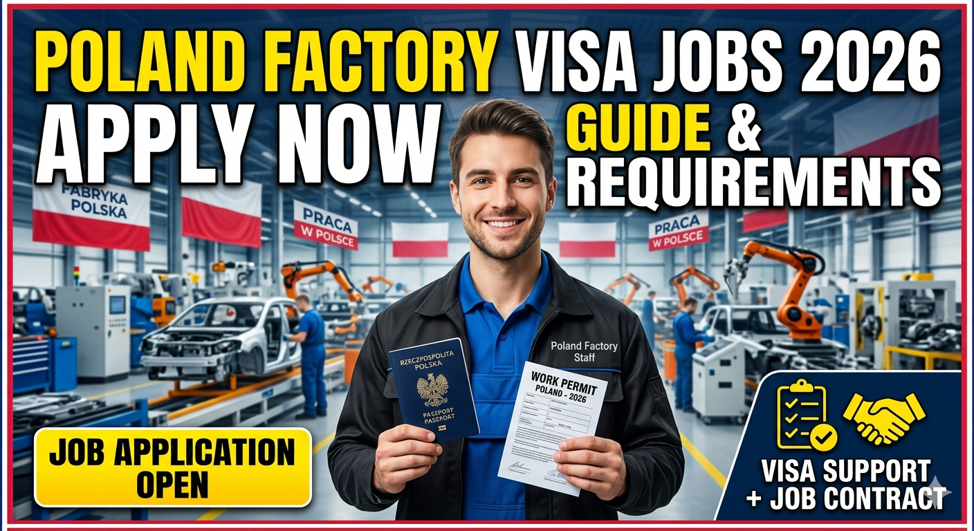 Poland Factory Visa Jobs 2026 – Apply Guide & Requirements